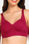 Tweens Padded Non-Wired Full Coverage Minimiser Bra - Red — thumbnail 5