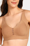 Tweens Double Layered Non-Wired Full Coverage Minimiser Bra - Skin — thumbnail 5