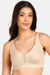 Tweens Double Layered Non-Wired Full Coverage Minimiser Bra - Skin — thumbnail 1