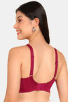 Tweens Double Layered Non-Wired Full Coverage Minimiser Bra - Red — thumbnail 2