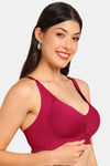 Tweens Double Layered Non-Wired Full Coverage Minimiser Bra - Red — thumbnail 4