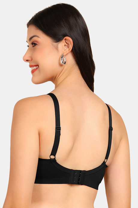 Tweens Push-Up - Level 3 Non-Wired 3/4Th Coverage Push-Up Bra - Black — image 2