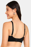 Tweens Push-Up - Level 3 Non-Wired 3/4Th Coverage Push-Up Bra - Black — thumbnail 2