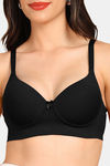 Tweens Push-Up - Level 3 Non-Wired 3/4Th Coverage Push-Up Bra - Black — thumbnail 5