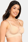 Tweens Push-Up - Level 3 Non-Wired 3/4Th Coverage Push-Up Bra - Skin — thumbnail 4