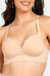 Tweens Push-Up - Level 3 Non-Wired 3/4Th Coverage Push-Up Bra - Skin — thumbnail 5