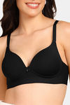 Tweens Push-Up - Level 2 Non-Wired 3/4Th Coverage Push-Up Bra - Black — thumbnail 5
