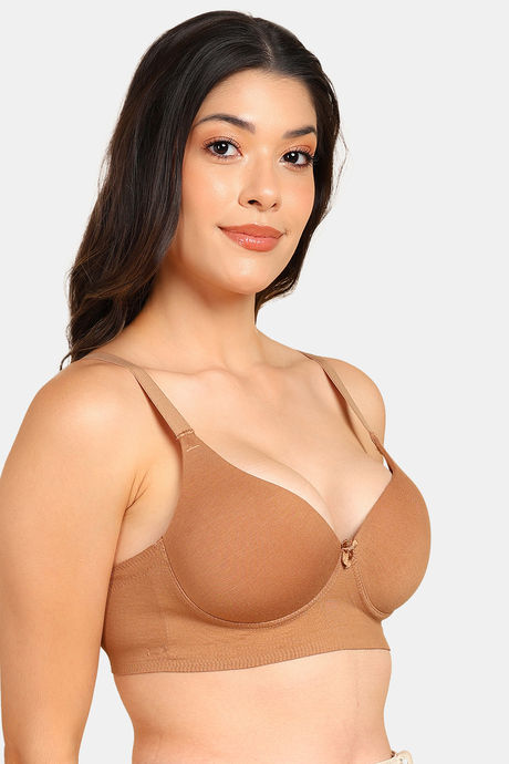 Tweens Push-Up - Level 2 Non-Wired 3/4Th Coverage Push-Up Bra - Skin — image 4