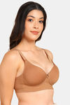 Tweens Push-Up - Level 2 Non-Wired 3/4Th Coverage Push-Up Bra - Skin — thumbnail 4