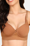 Tweens Push-Up - Level 2 Non-Wired 3/4Th Coverage Push-Up Bra - Skin — thumbnail 5