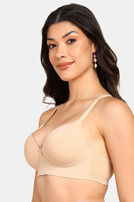 Tweens Push-Up - Level 2 Non-Wired 3/4Th Coverage Push-Up Bra - Skin — image 3