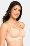 Tweens Push-Up - Level 2 Non-Wired 3/4Th Coverage Push-Up Bra - Skin — thumbnail 4