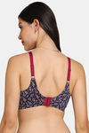 Tweens Padded Non-Wired Full Coverage Super Support Bra - Red — thumbnail 2