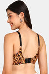 Tweens Padded Non-Wired Full Coverage Super Support Bra - Brown — thumbnail 2