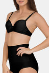 Tweens Medium Control Tummy and Slim Waist Shaper - Black — thumbnail 4