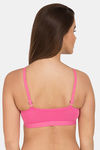 Tweens Medium Impact Non Padded Beginner's Sports Bra - Light Pink — thumbnail 2