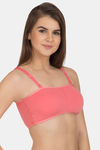 Tweens Low Impact Non Padded Sports Bra - Coral — thumbnail 3