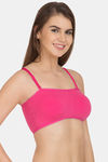 Tweens Low Impact Non Padded Sports Bra - Dark Pink — thumbnail 3