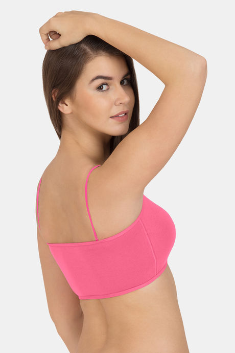 Tweens Low Impact Non Padded Sports Bra - Light Pink — image 3