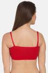 Tweens Low Impact Non Padded Sports Bra - Red — thumbnail 2