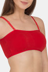 Tweens Low Impact Non Padded Sports Bra - Red — thumbnail 4