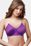 Trylo Alpa Stp Women Non Wired Soft Full Cup Bra - Magenta — thumbnail 1