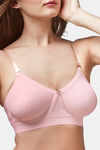 Trylo Alpa Stp Women Non Wired Soft Full Cup Bra - Pink — thumbnail 4