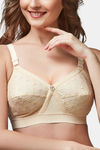 Trylo Krutika Chicken Women Non Wired Soft Full Cup Bra - Skin — thumbnail 4