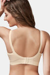 Trylo Single Layered Non Wired Full Coverage Super Support Bra - Skin — thumbnail 2