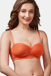 Trylo Nina Women Detachable Strap Non Wired Padded Bra - Tango — thumbnail 2