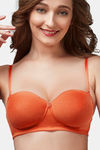 Trylo Nina Women Detachable Strap Non Wired Padded Bra - Tango — thumbnail 5
