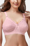 Trylo Double Layered Non-Wired Full Coverage Blouse Bra - Pink — thumbnail 4