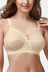 Trylo Double Layered Non-Wired Full Coverage Blouse Bra - Skin — thumbnail 4