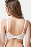 Trylo Padded Non-Wired Full Coverage T-Shirt Bra - White — thumbnail 2