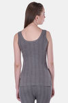 Lux Inferno Woollen Sleep Top - Charcoal Melange — thumbnail 2