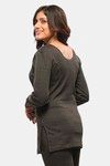 Lux Inferno Polar Fleece Thermal Sleep Top - Black — thumbnail 2