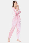 Piu Satin Pyjama Set - Pink — thumbnail 8