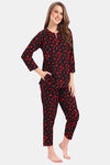 Piu Cotton Pyjama Set - Black — thumbnail 2