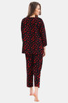 Piu Cotton Pyjama Set - Black — thumbnail 4