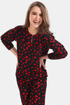 Piu Cotton Pyjama Set - Black — thumbnail 6