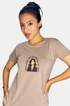 Sweetmoon Long T Shirt Nightdress - Brown — thumbnail 5
