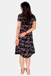Sweetmoon Long T Shirt Nightdress - Black — thumbnail 2