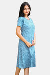 Sweetmoon Long T Shirt Nightdress - Blue — thumbnail 4