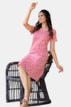 Sweetmoon Long T Shirt Nightdress - Pink — thumbnail 4