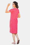 Sweetmoon Long T Shirt Nightdress - Pink — thumbnail 2