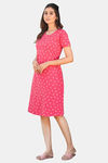 Sweetmoon Long T Shirt Nightdress - Pink — thumbnail 3