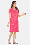 Sweetmoon Long T Shirt Nightdress - Pink — thumbnail 4