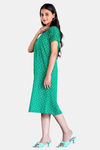 Sweetmoon Long T Shirt Nightdress - Green — thumbnail 3