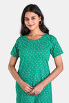 Sweetmoon Long T Shirt Nightdress - Green — thumbnail 5