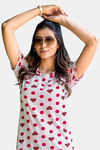 Sweetmoon Long T Shirt Nightdress - White — thumbnail 5